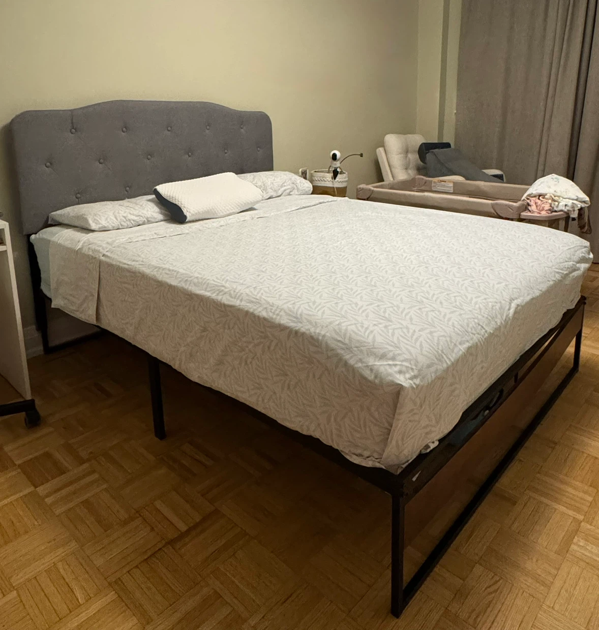 Metal Bed Frame and Headboard