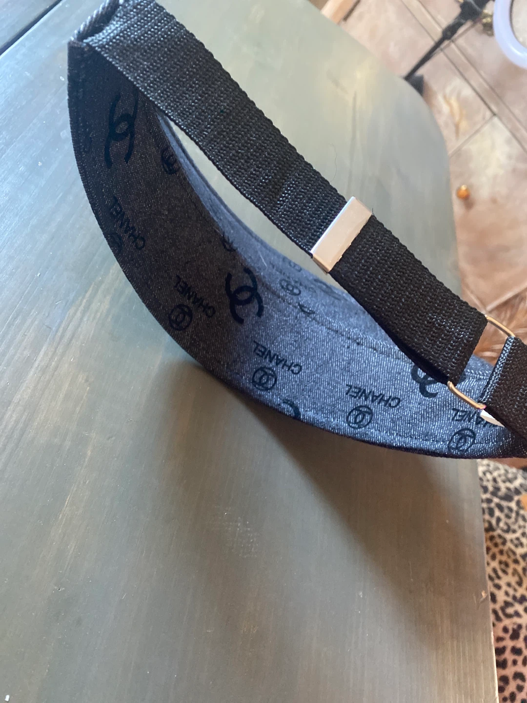 Chanel Denim Visor - photo 2