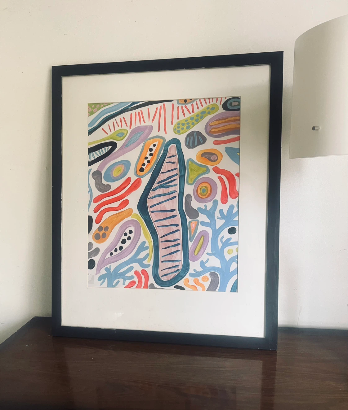 Framed Abstract Art Print