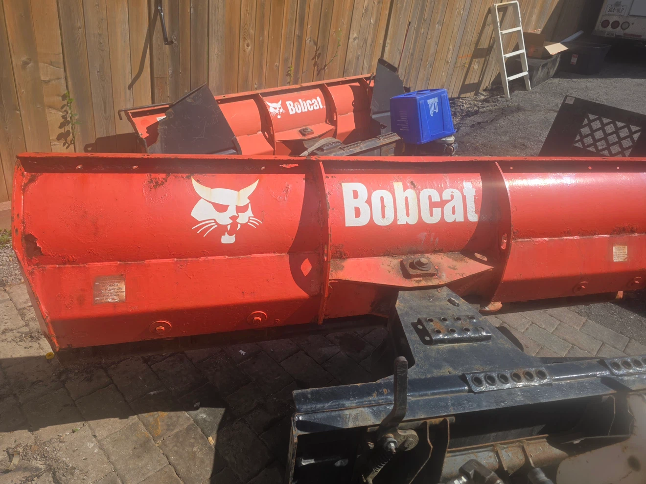 Bobcat Snow Blade Attachment