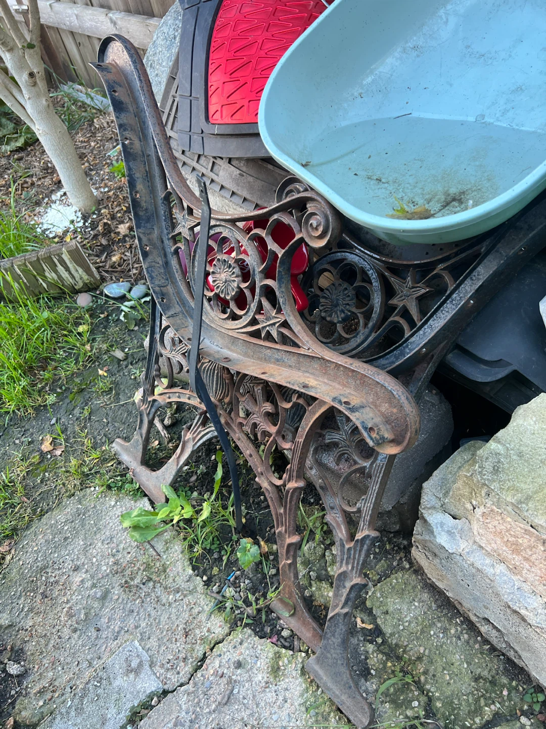 Cast Iron Garden Bench Ends