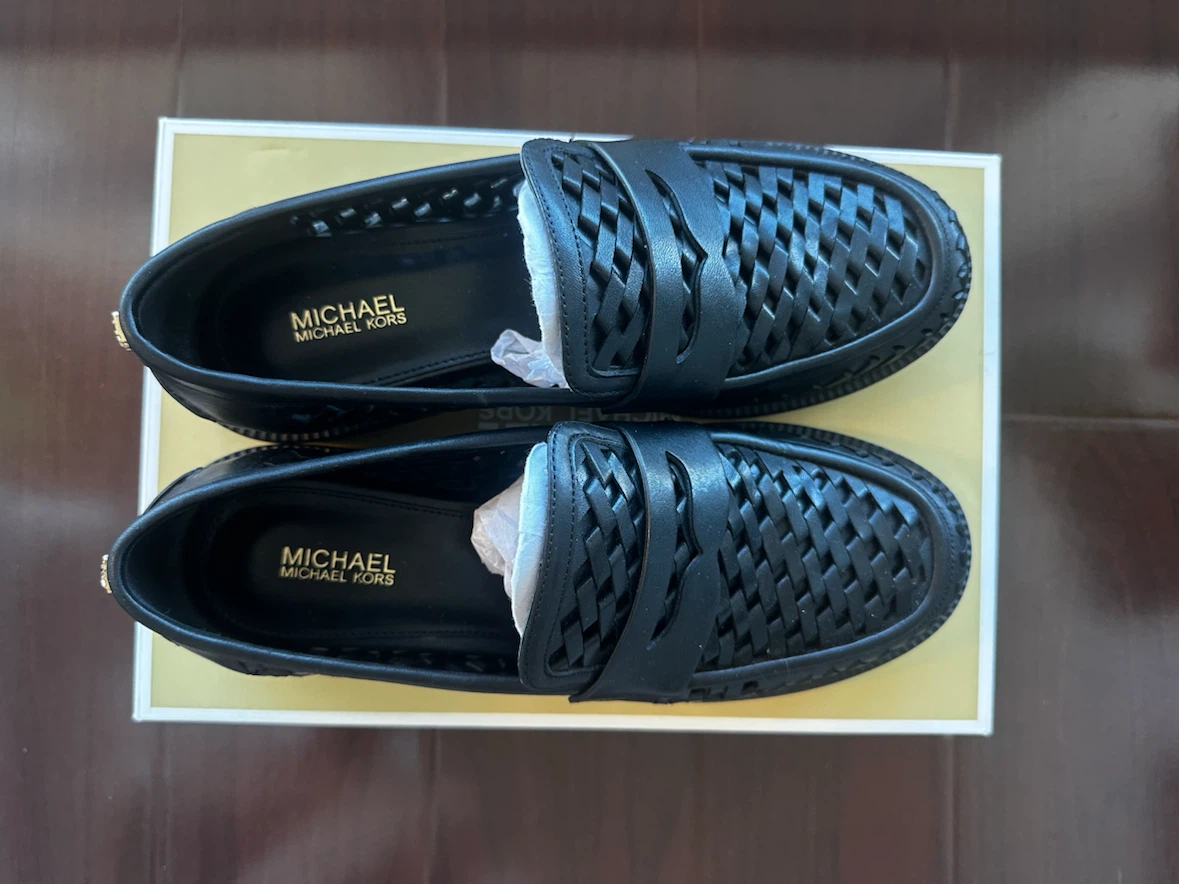 Michael Kors Eden Hand-Woven Leather Loafers - photo 2