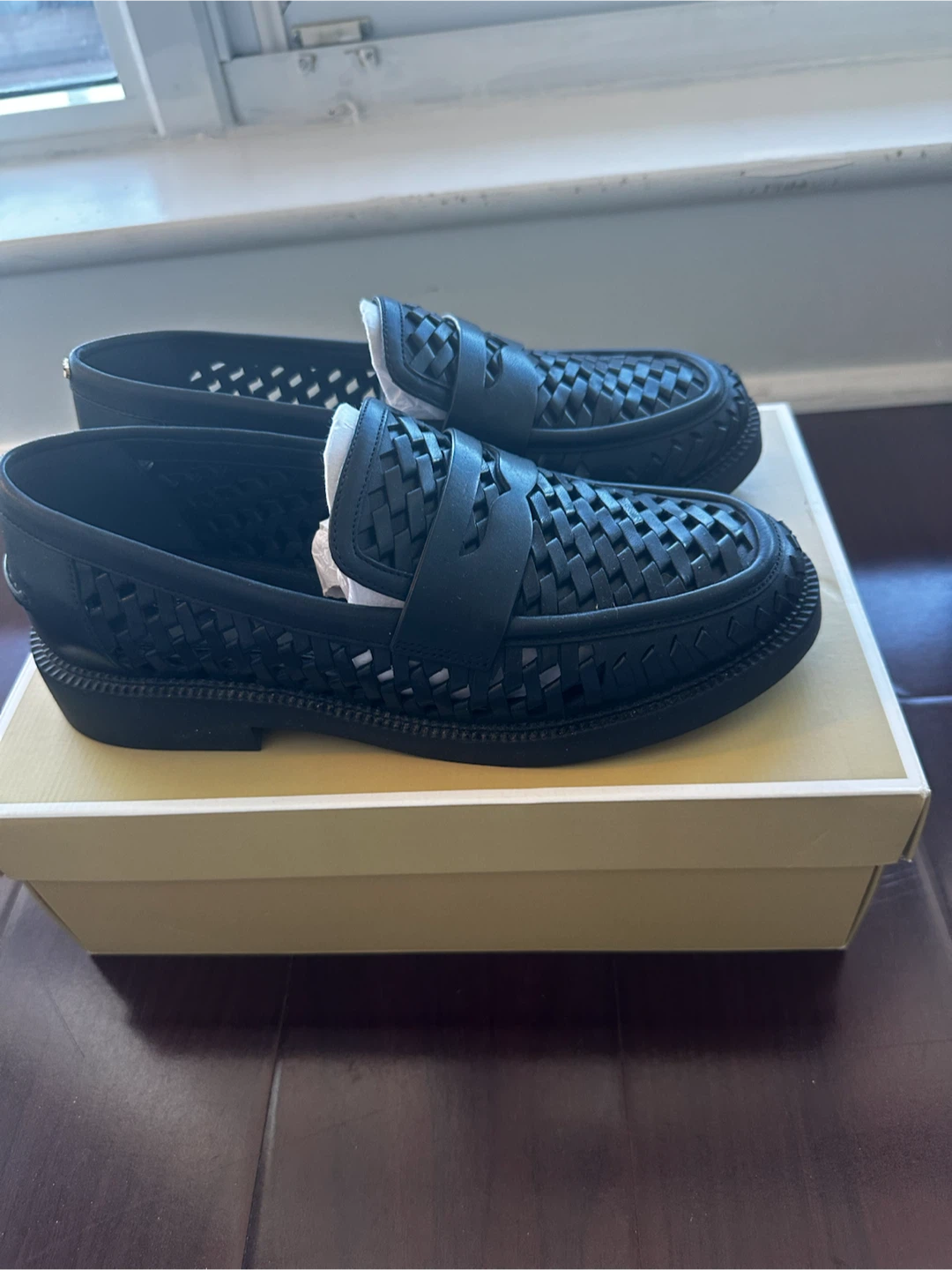 Michael Kors Eden Hand-Woven Leather Loafers - photo 3