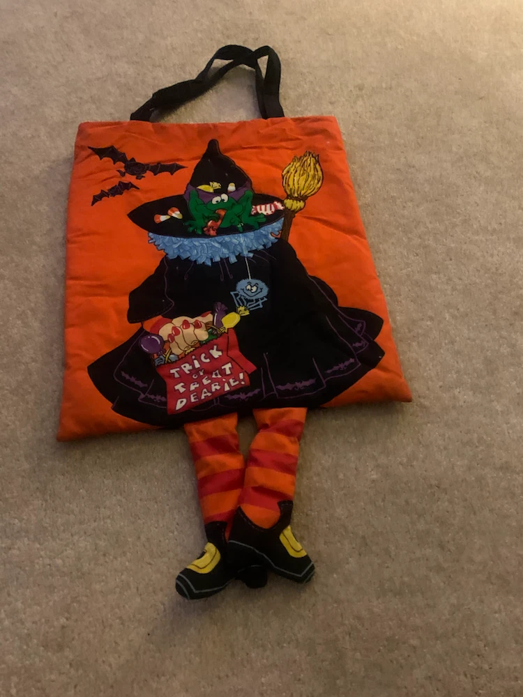Set of 2 Halloween Trick or Treat Bags