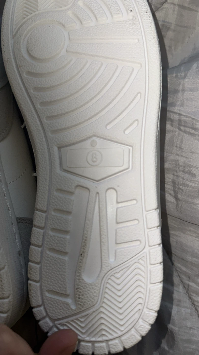 Ardene Collective Faux Leather Sneakers - Light Grey - photo 3