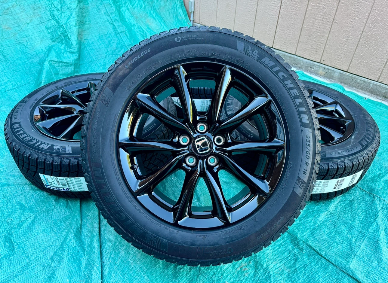 ☃️☃️ 2026 CRV 18” OEM NEW RIMS ❄️ NEW MICHELIN XICE SNOW - photo 2