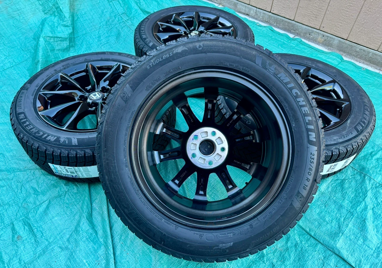 ☃️☃️ 2026 CRV 18” OEM NEW RIMS ❄️ NEW MICHELIN XICE SNOW - photo 3