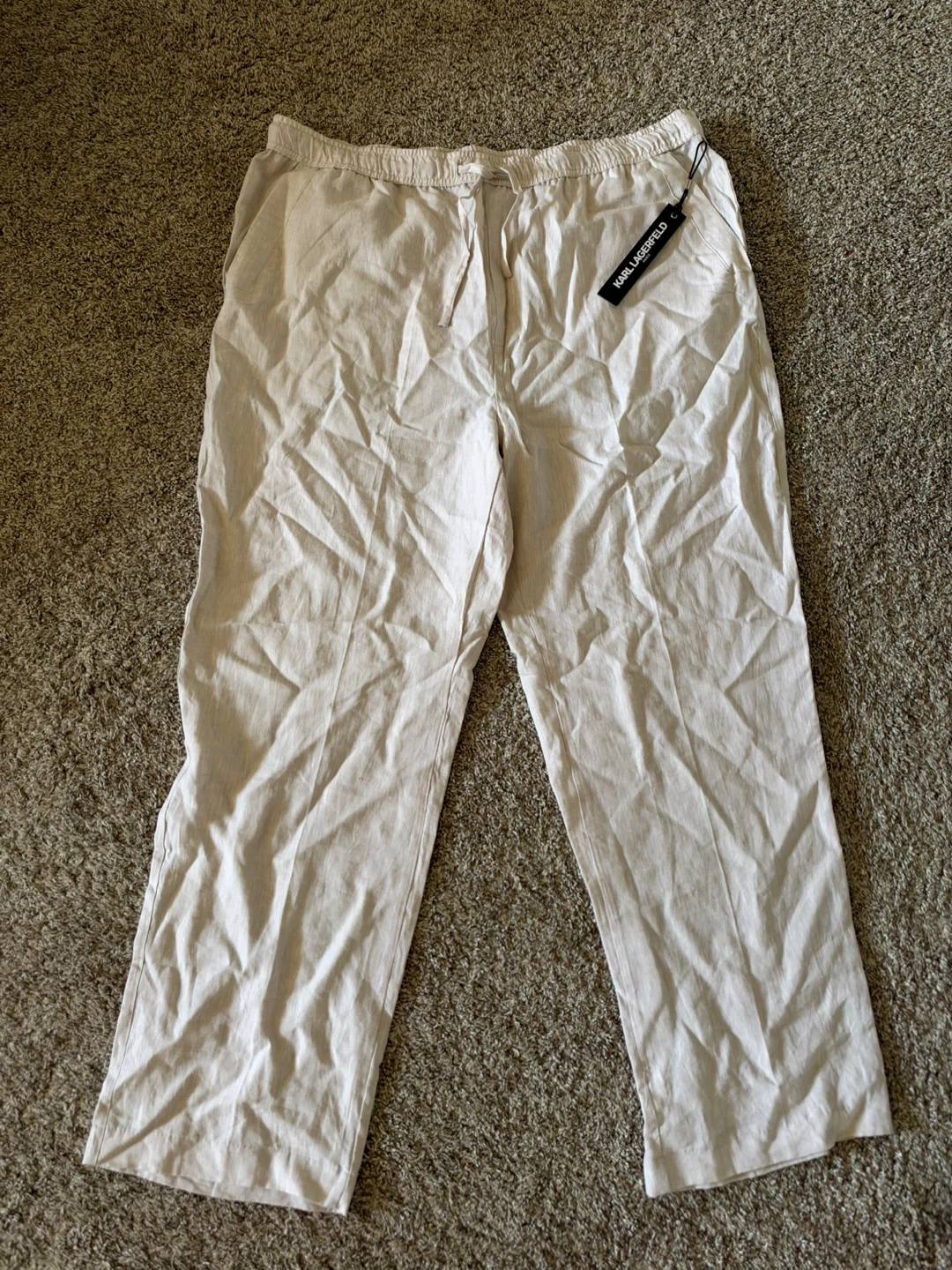 Linen pants Karl Lagerfeld