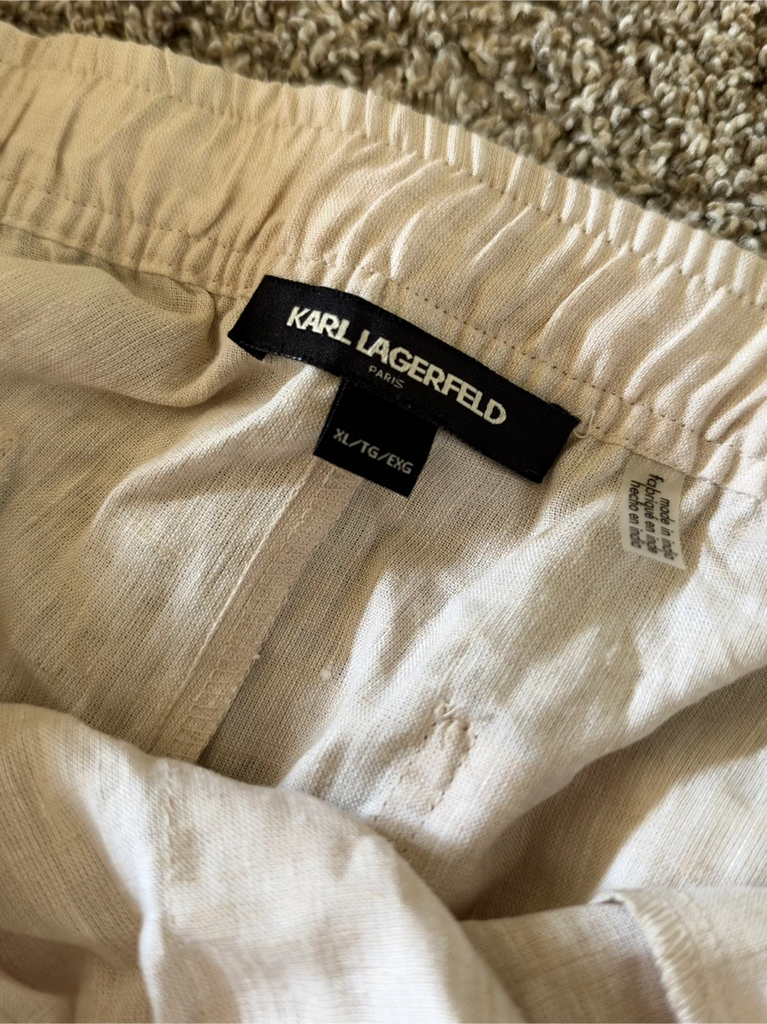 Linen pants Karl Lagerfeld - photo 2