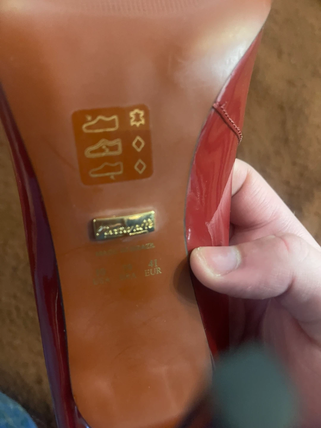 Red Patent Leather Heels - photo 3