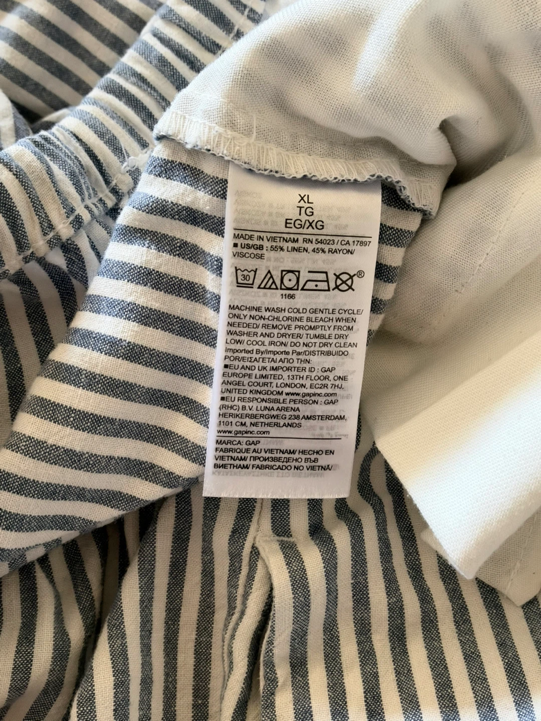 Striped linen pants - photo 2