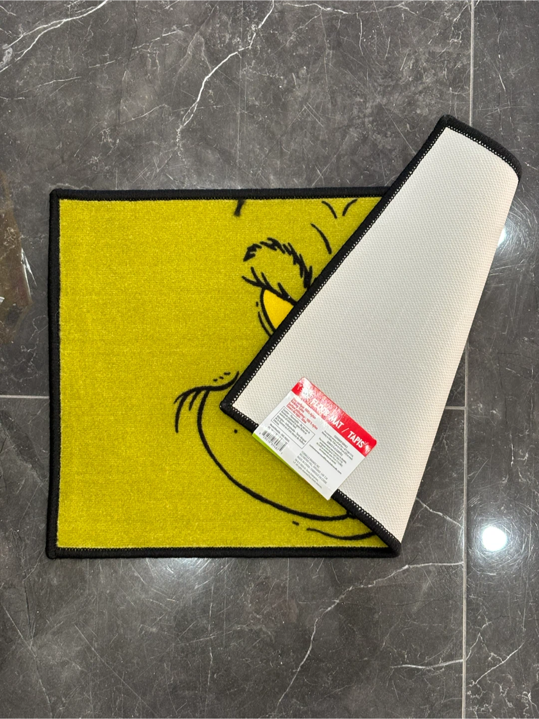 NEW ! GRINCH INDOOR / OUTDOOR FLOOR MAT, NWT - photo 5