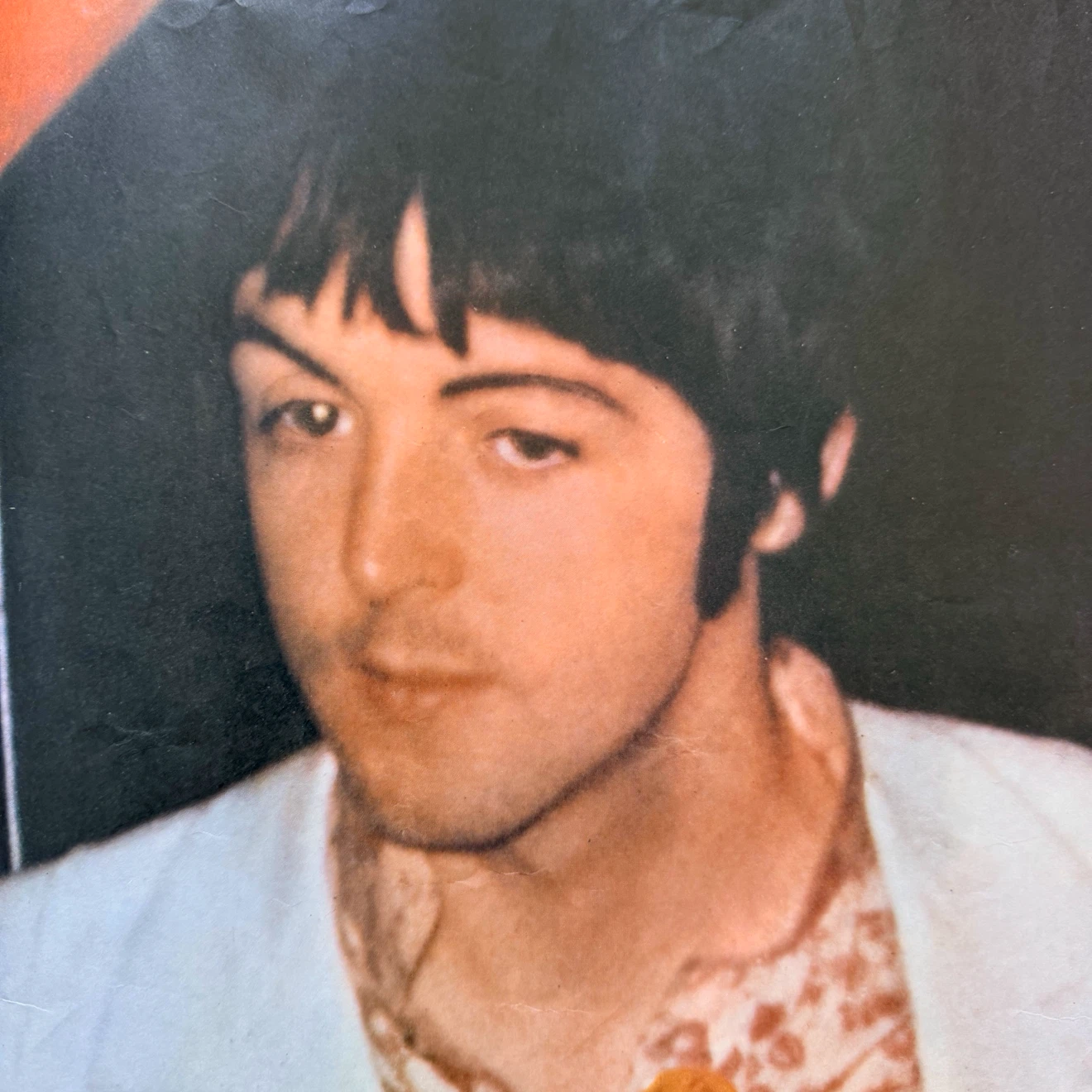 Vintage 1970 Pace Beatles Our World Poster - photo 2