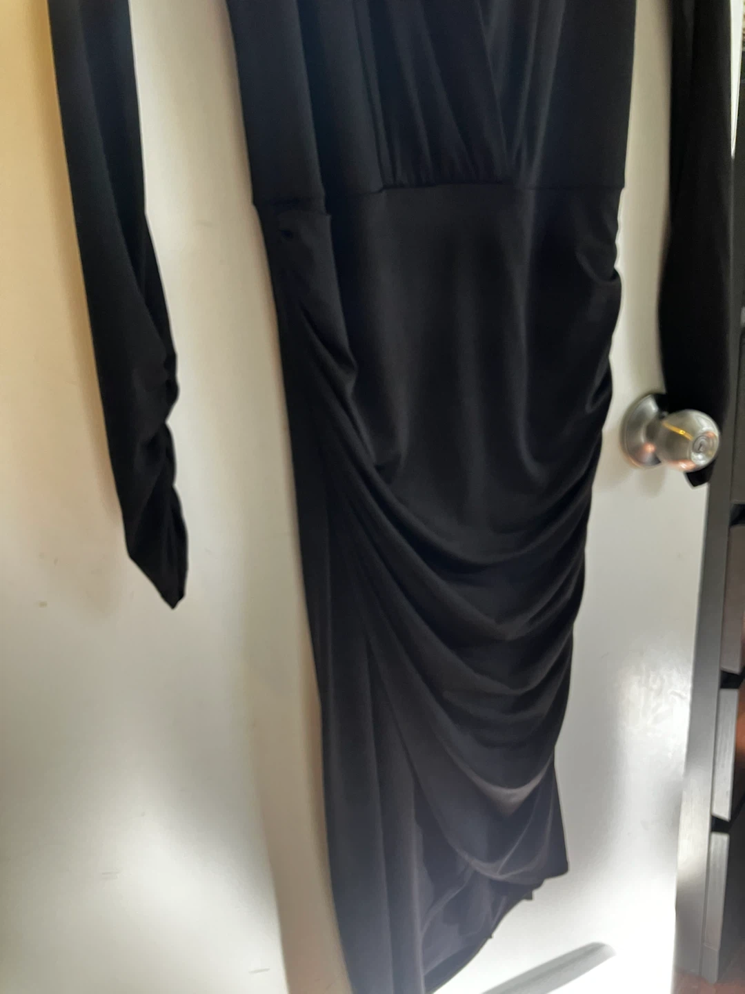 Marciano Plunging Neckline Long Sleeve Dress - photo 2