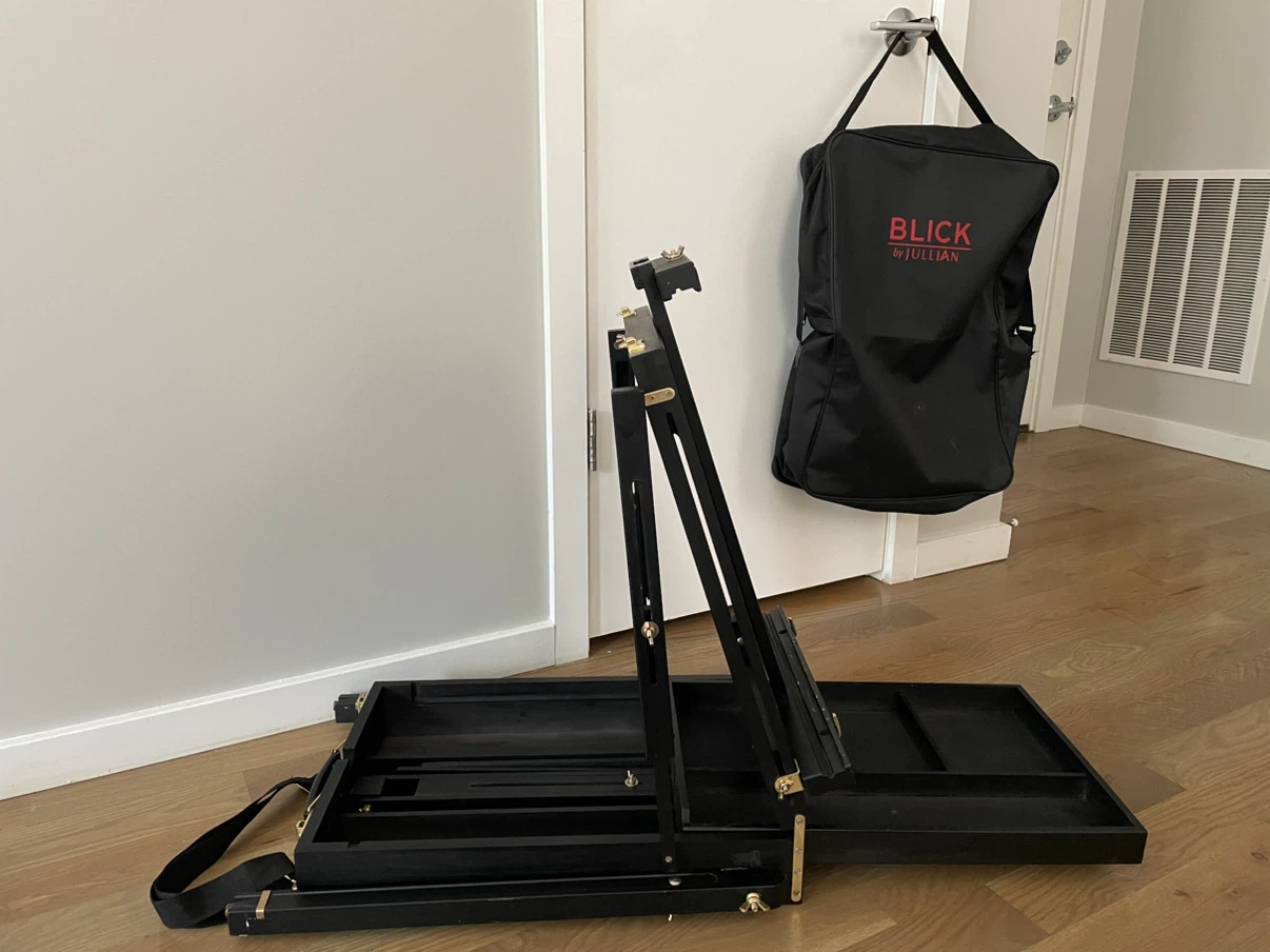 Black portable easel - photo 3