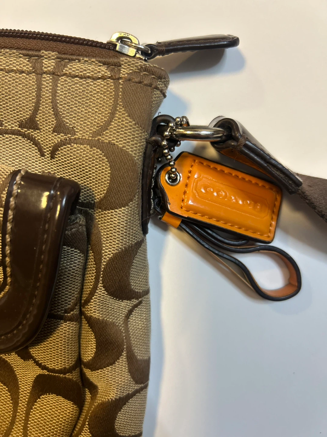 Coach Signature Jacquard turnlock Crossbody Bag - photo 3