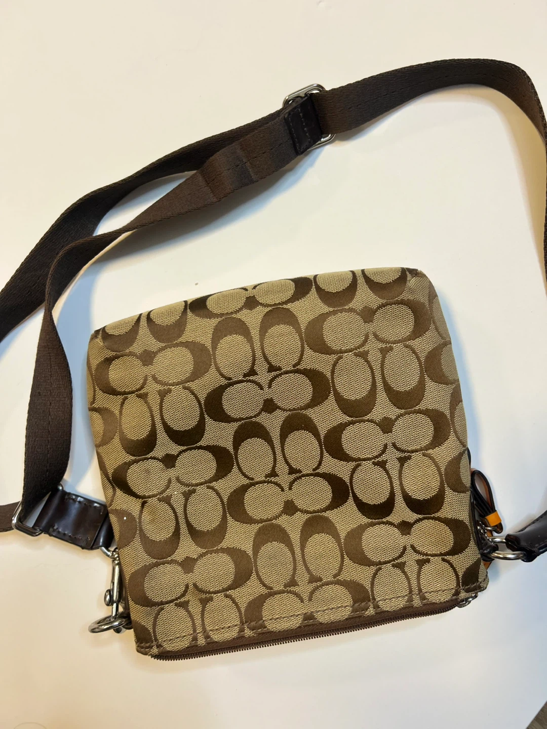 Coach Signature Jacquard turnlock Crossbody Bag - photo 5