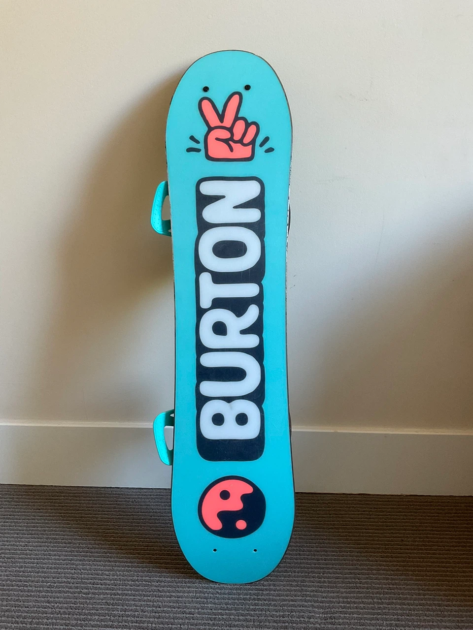 Kids Burton Snowboard (90cm After School Special) + Size 9 Boots - photo 3