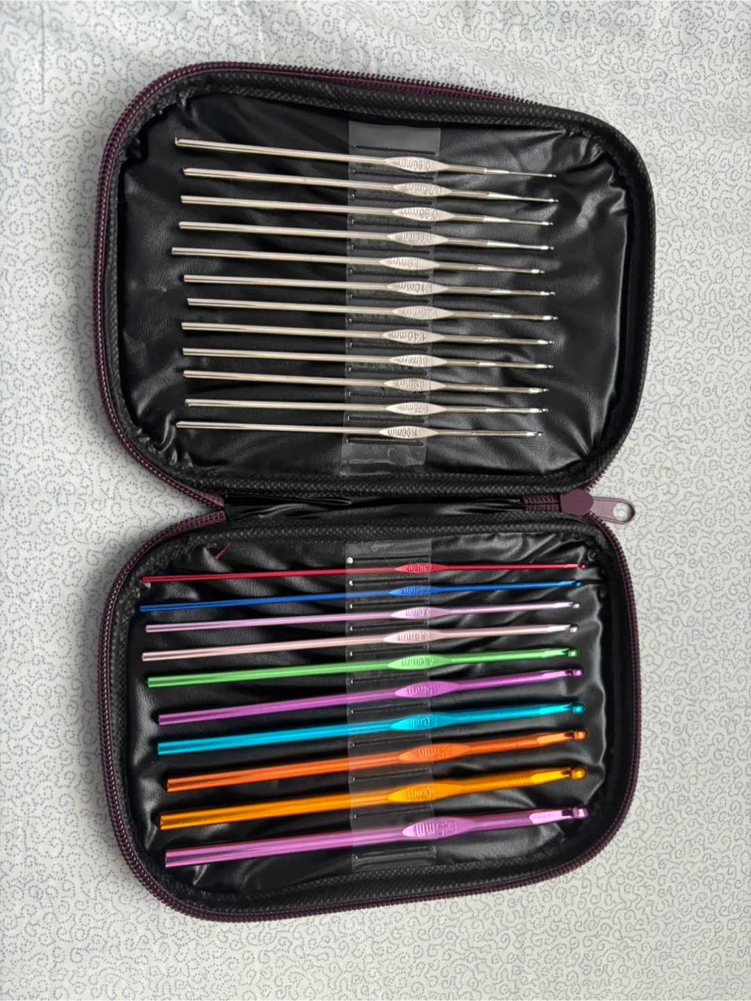 Crochet Hook Set with Storage Case