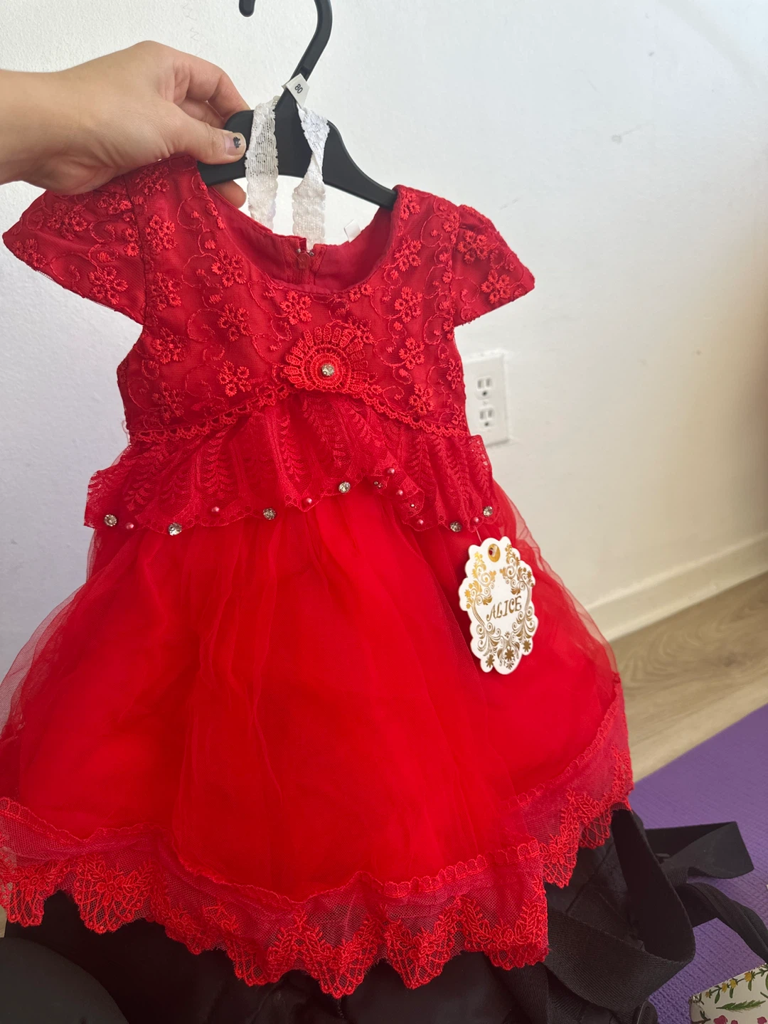 Alice Red Girls Occasion Dress