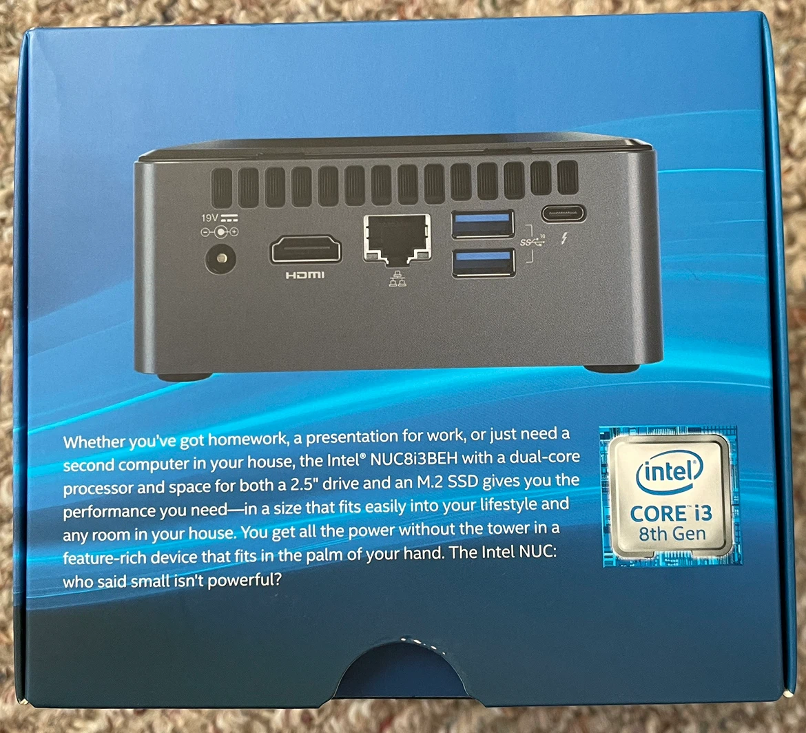 Intel NUC8i3BEH Mini PC Kit - photo 2