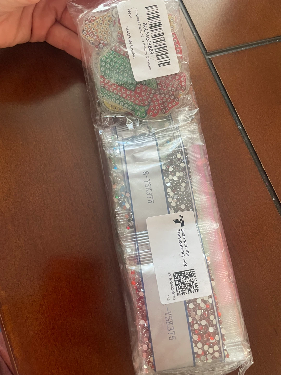 NEW! Christmas Diamond Art Hanging Ornaments Kit - photo 2