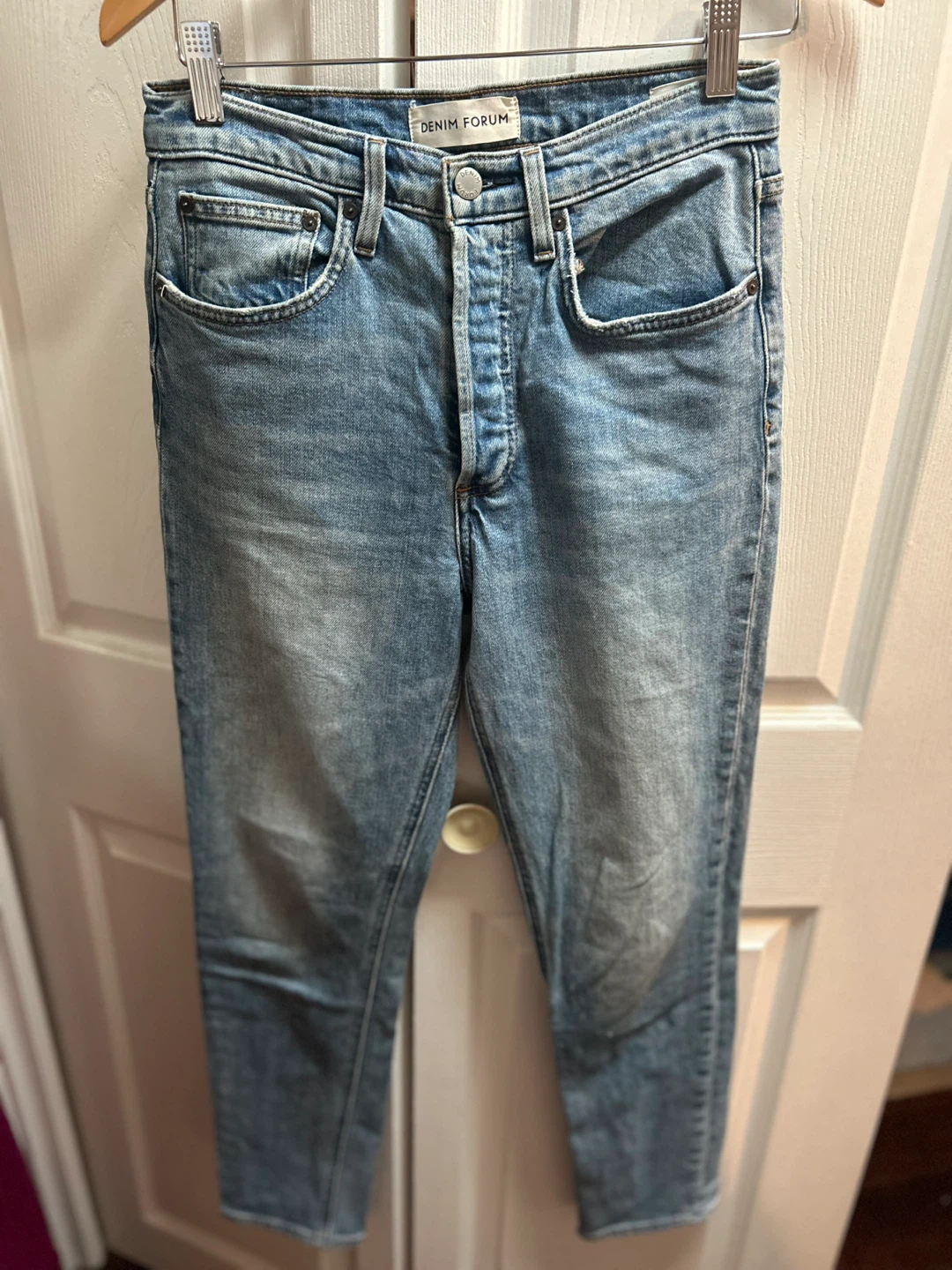 Denim Forum The Yoko High Rise Slim Jeans sz 27 - photo 5