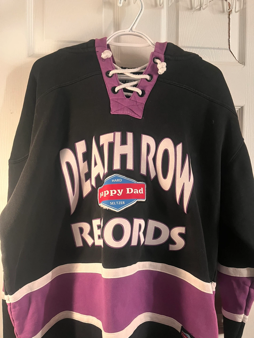 Happy Dad x Death Row Records Hockey Hoodie