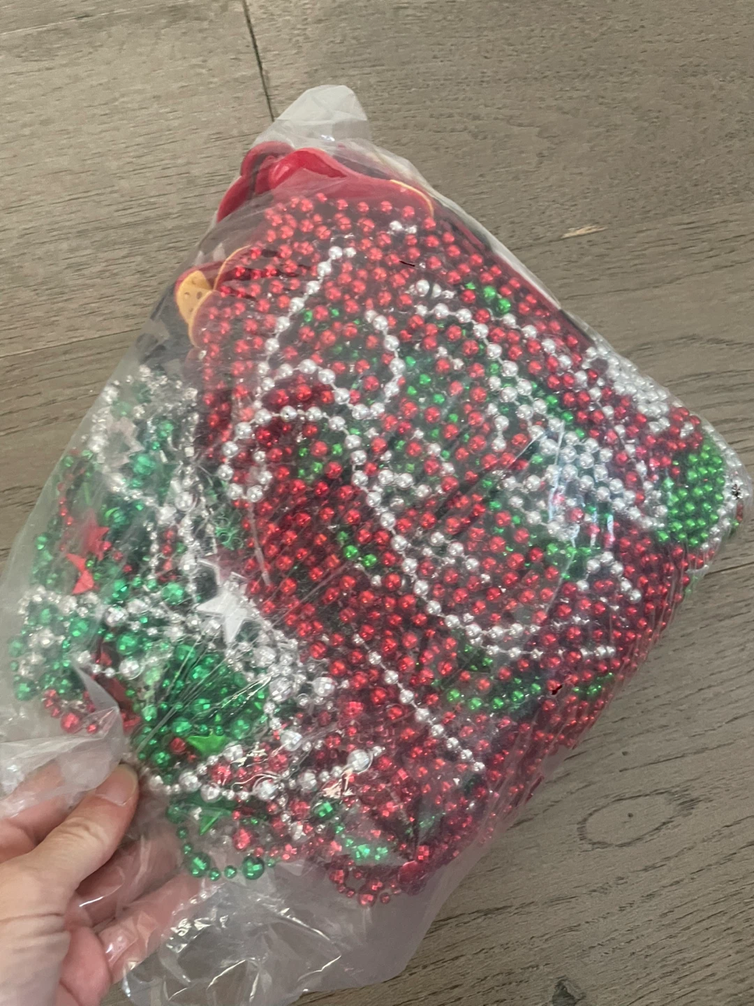 NEW! 100 Piece Christmas Holiday Party Bead Necklaces - photo 2