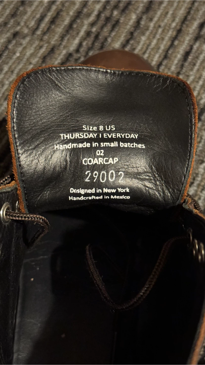 Tuesday Boot Company - Captain Boot Size 8 - photo 5