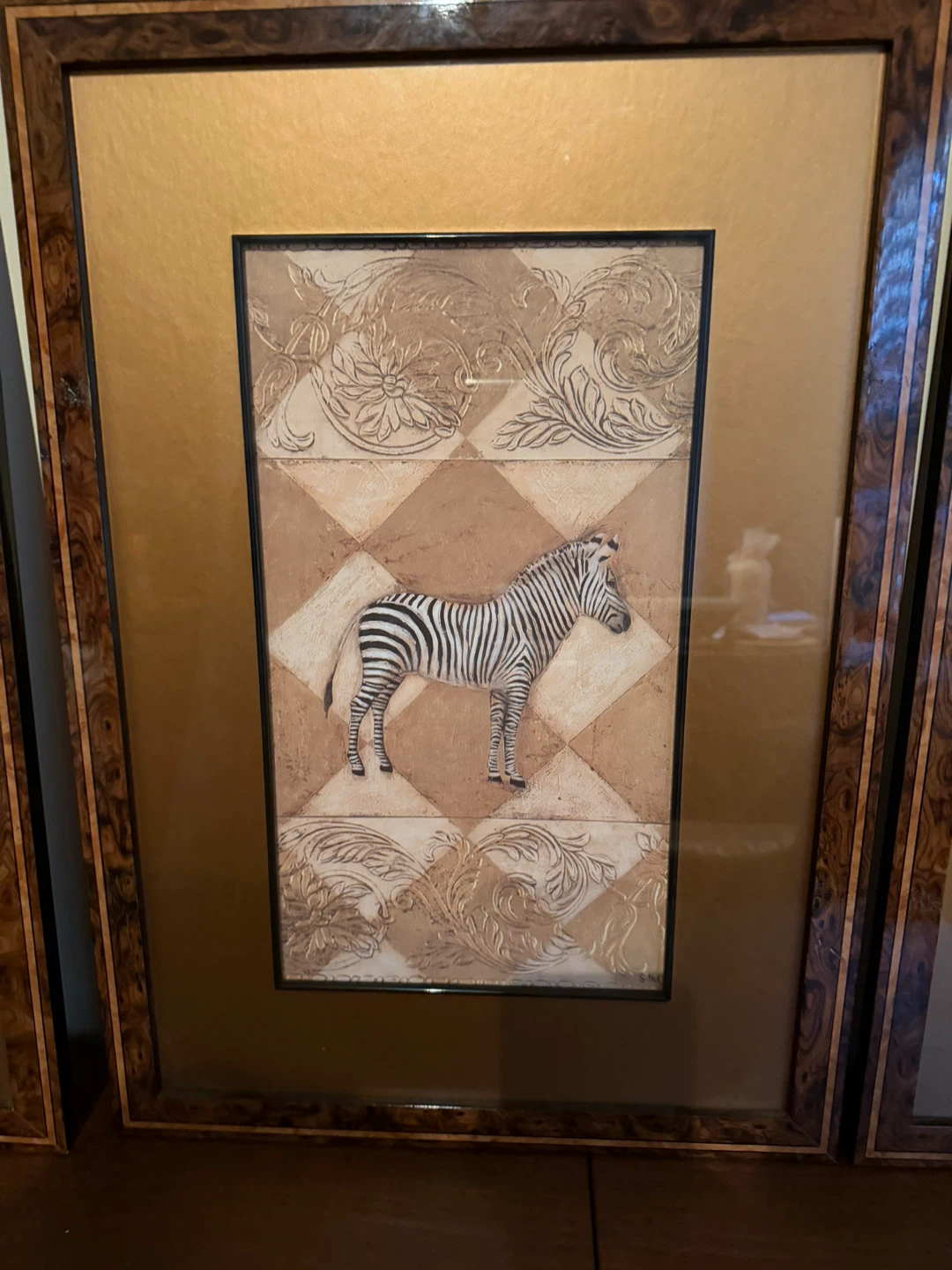 Set of 4 Framed Animal Art Prints - photo 5