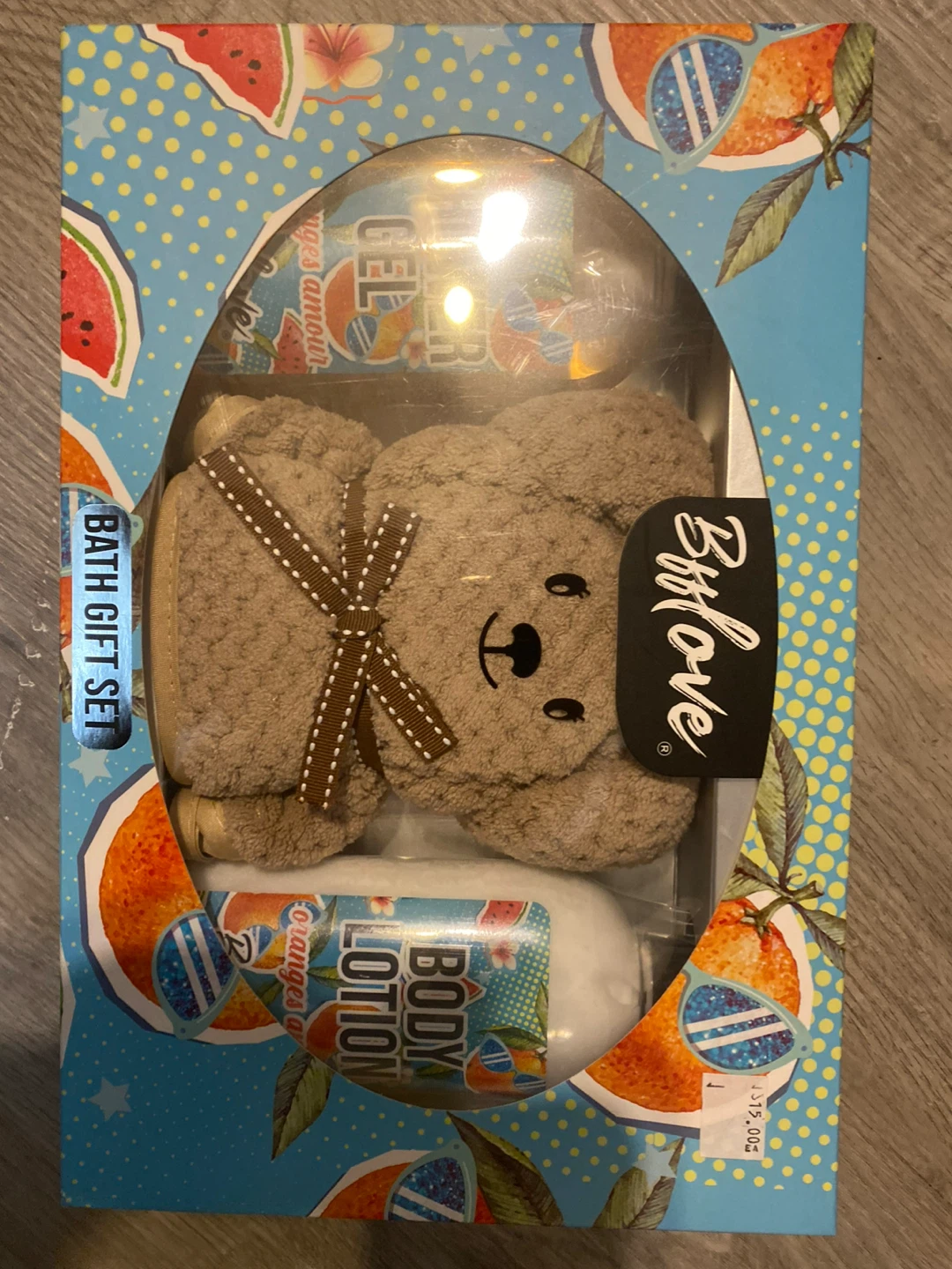 ByLove Bath Gift Set with Bear