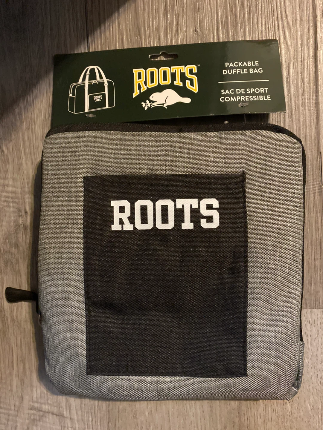 Roots Packable Duffle Bag - Black