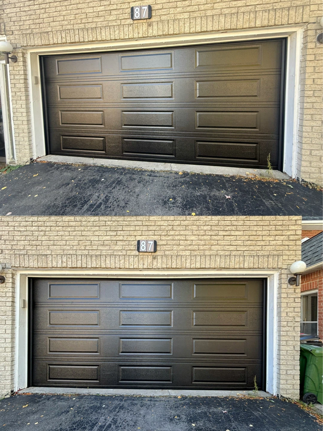 New garage door