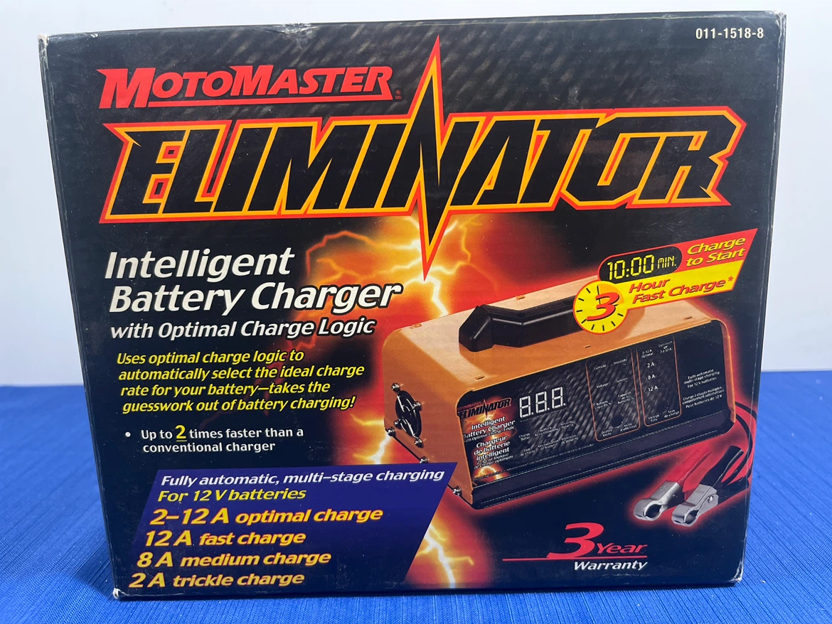 BNIB MotoMaster Eliminator Intelligent Battery Charger - photo 2