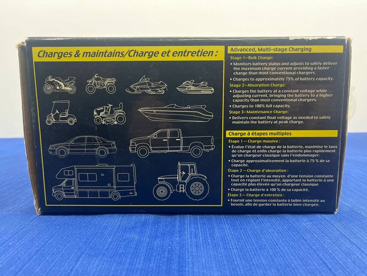 BNIB MotoMaster Eliminator Intelligent Battery Charger - photo 3