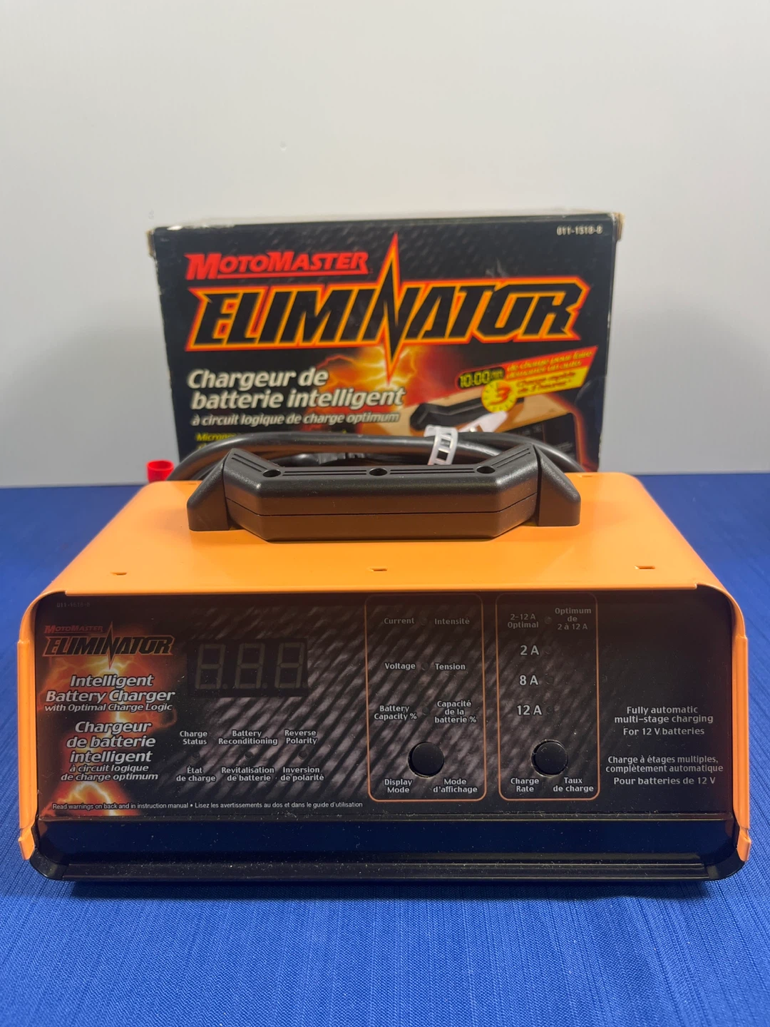 BNIB MotoMaster Eliminator Intelligent Battery Charger - photo 5