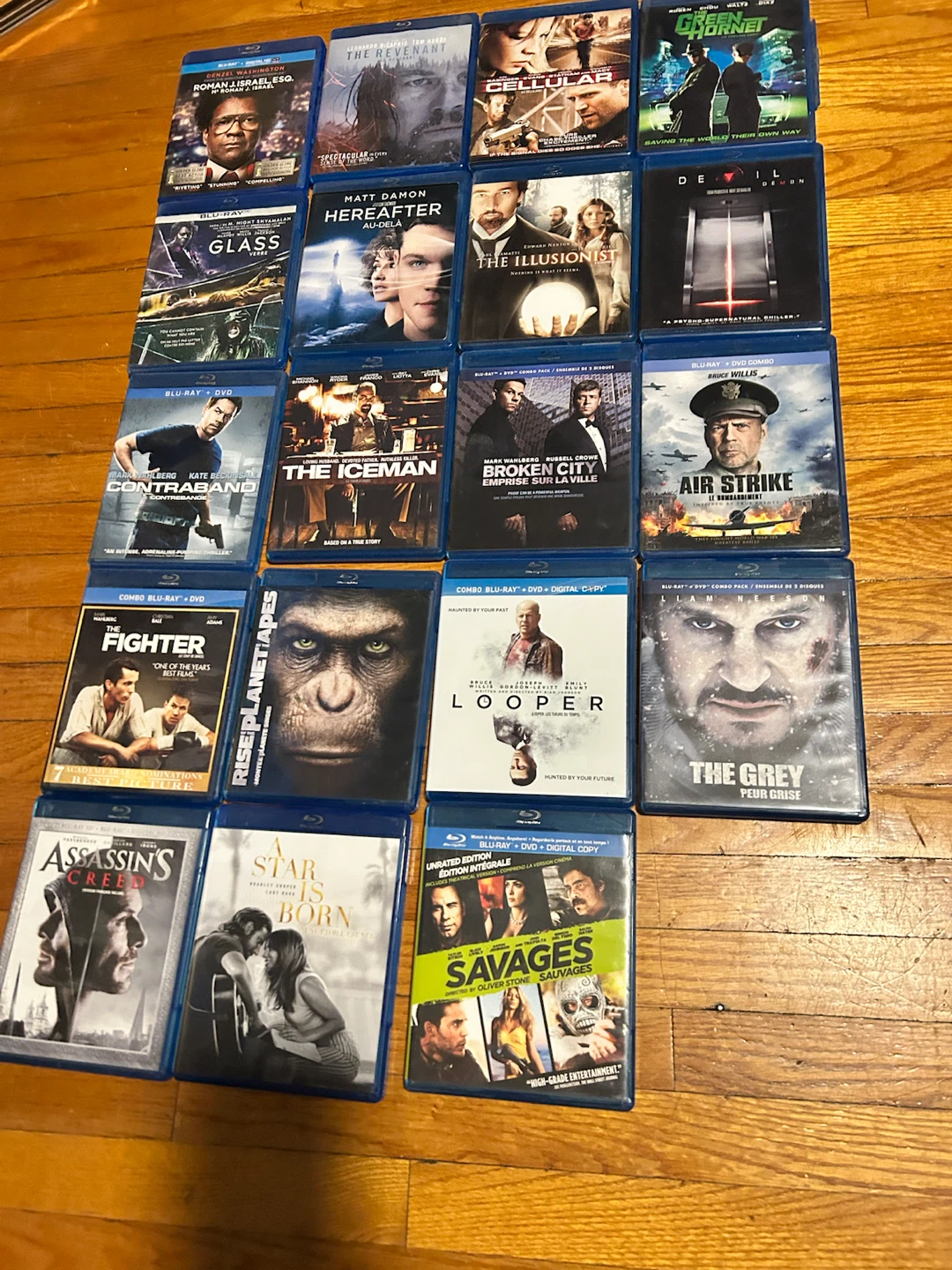 Collection of 19 Blu-ray and DVD Movies