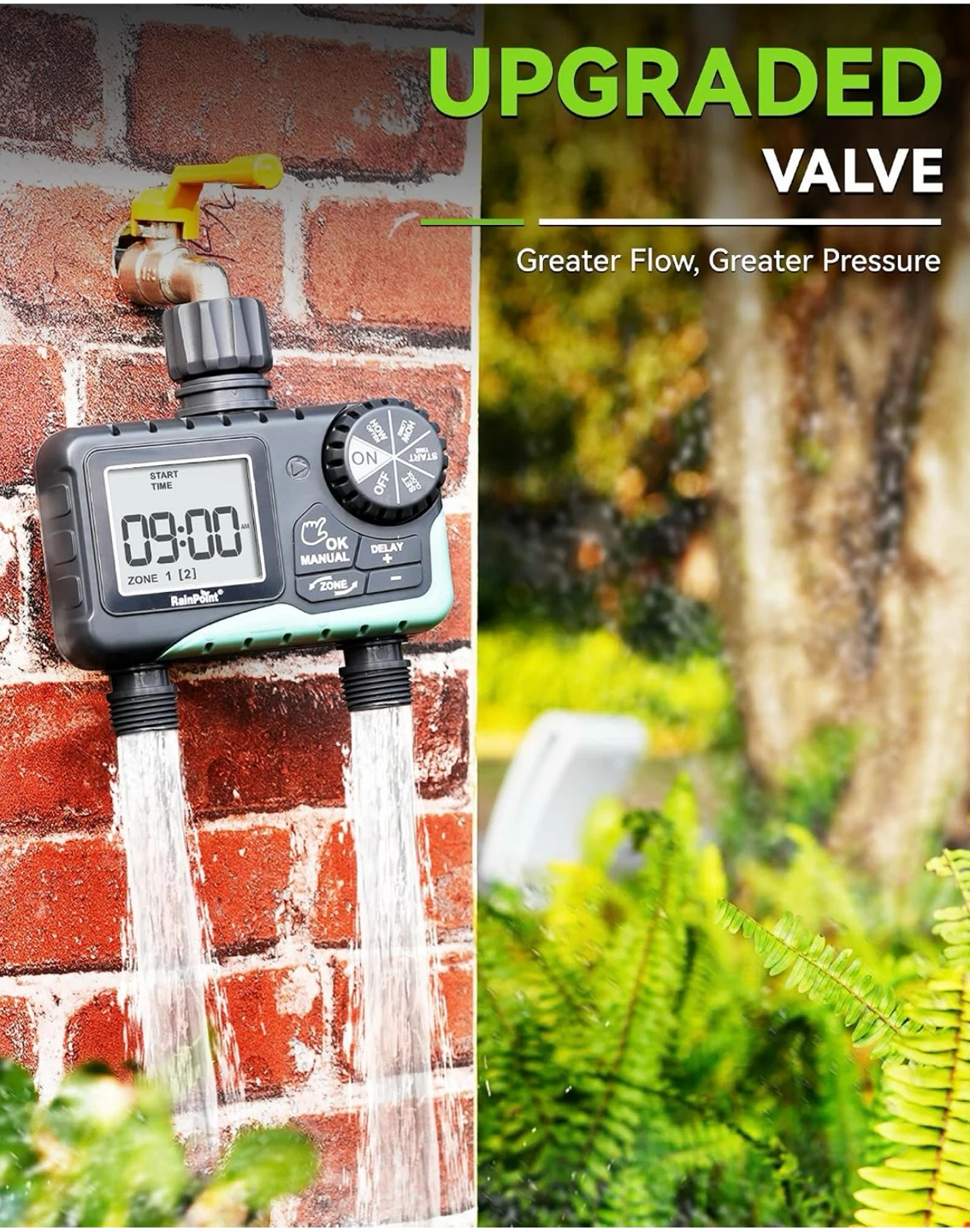 RainPoint 2-Zone Water Timer - photo 4