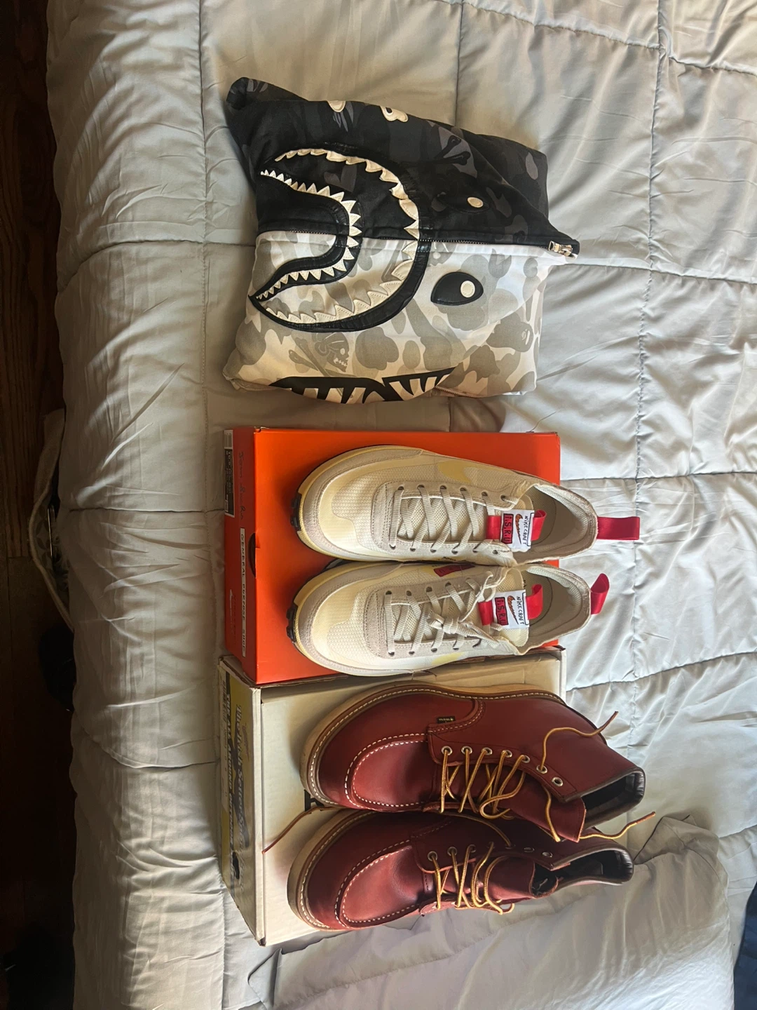 Bape hoodie & shoes