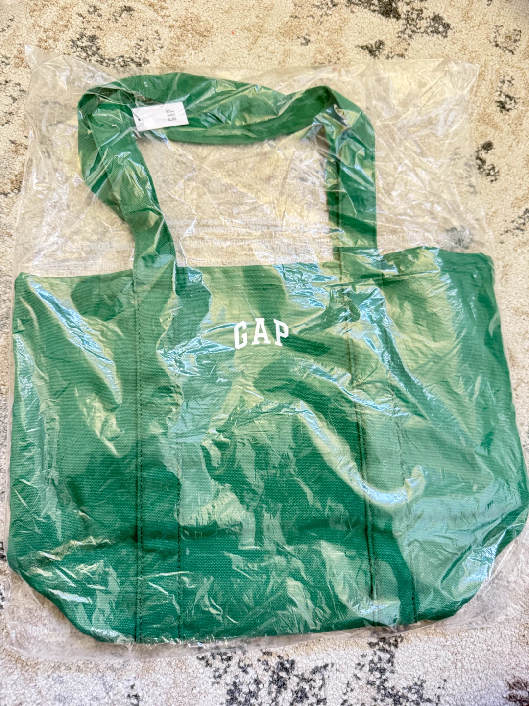 Gap Green Canvas Tote Bag - photo 3