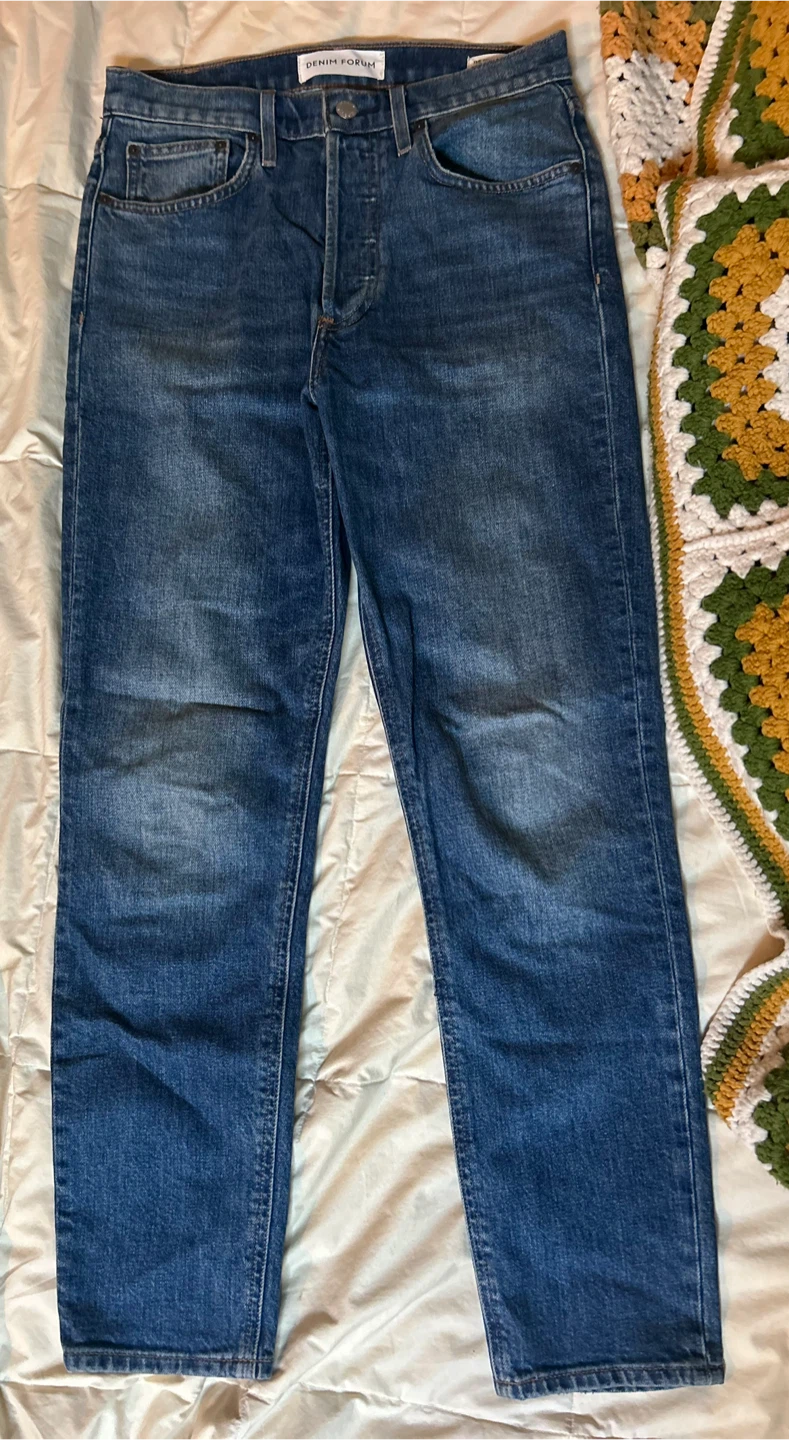 Denim Forum The Yoko High Rise Slim Jeans sz 27 - photo 3