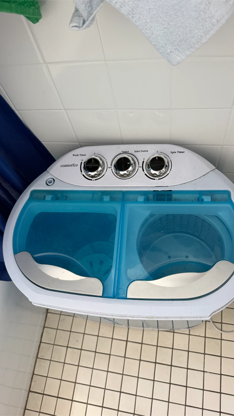 Ceamorfco Portable Twin Tub Washing Machine - photo 2