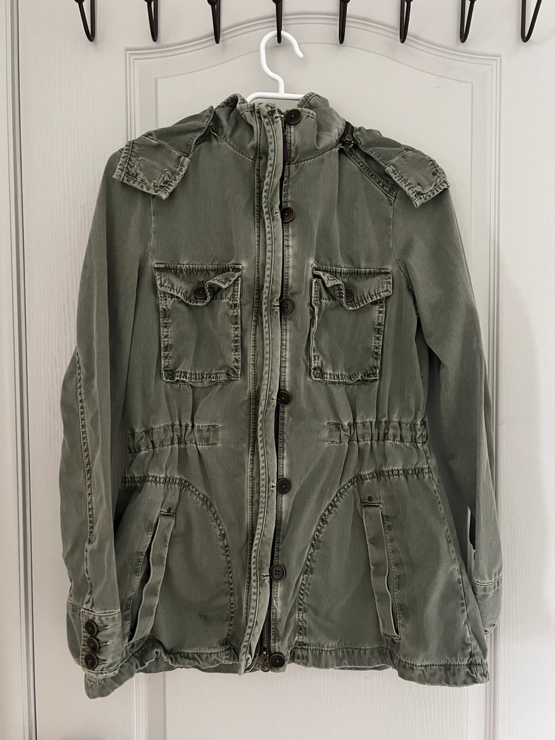 Olive Green Utility Jacket