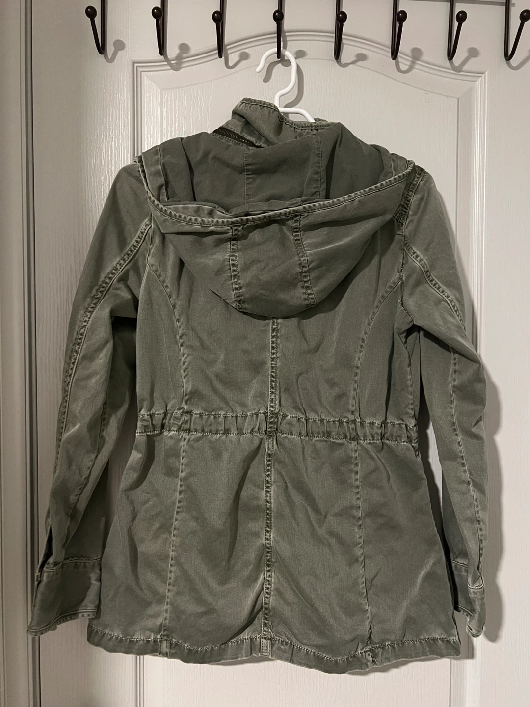 Olive Green Utility Jacket - photo 2