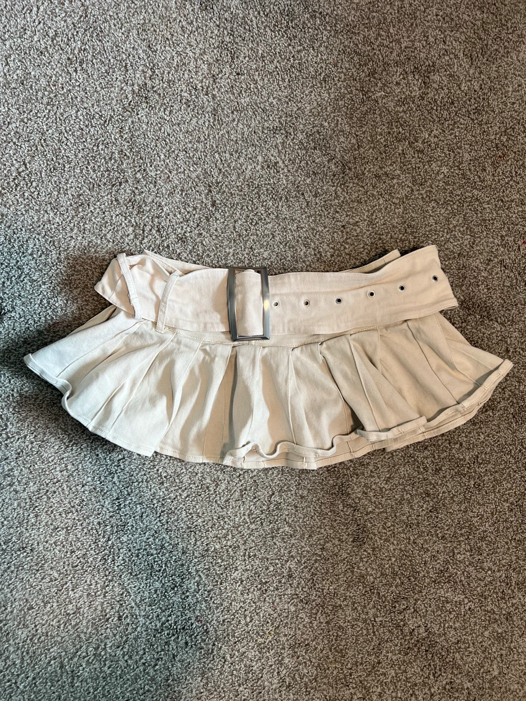 Oh Polly Pleated Mini Cargo Skirt