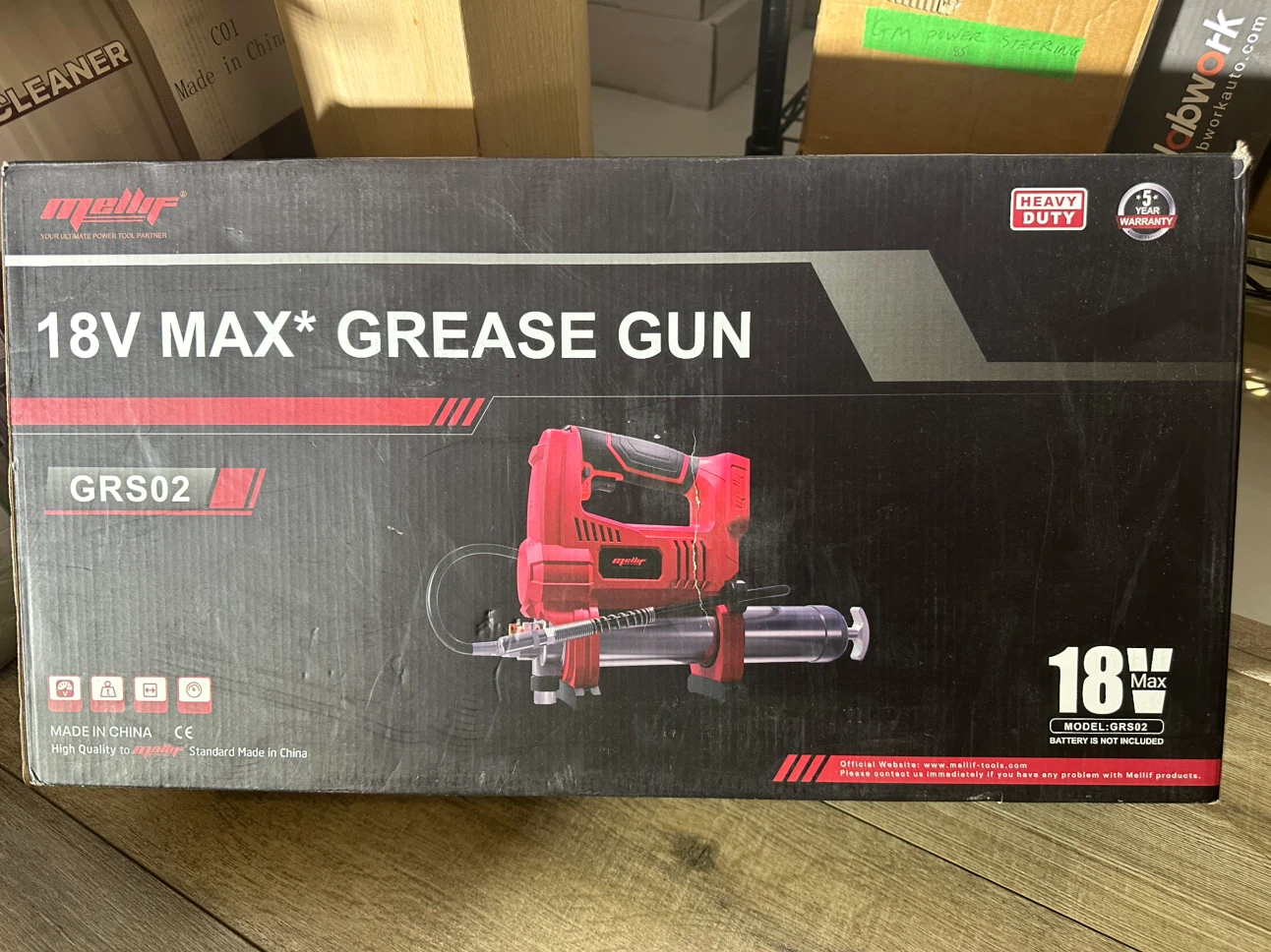Mellif Power Grease Gun Works with Milwaukee 18V Battery - photo 5