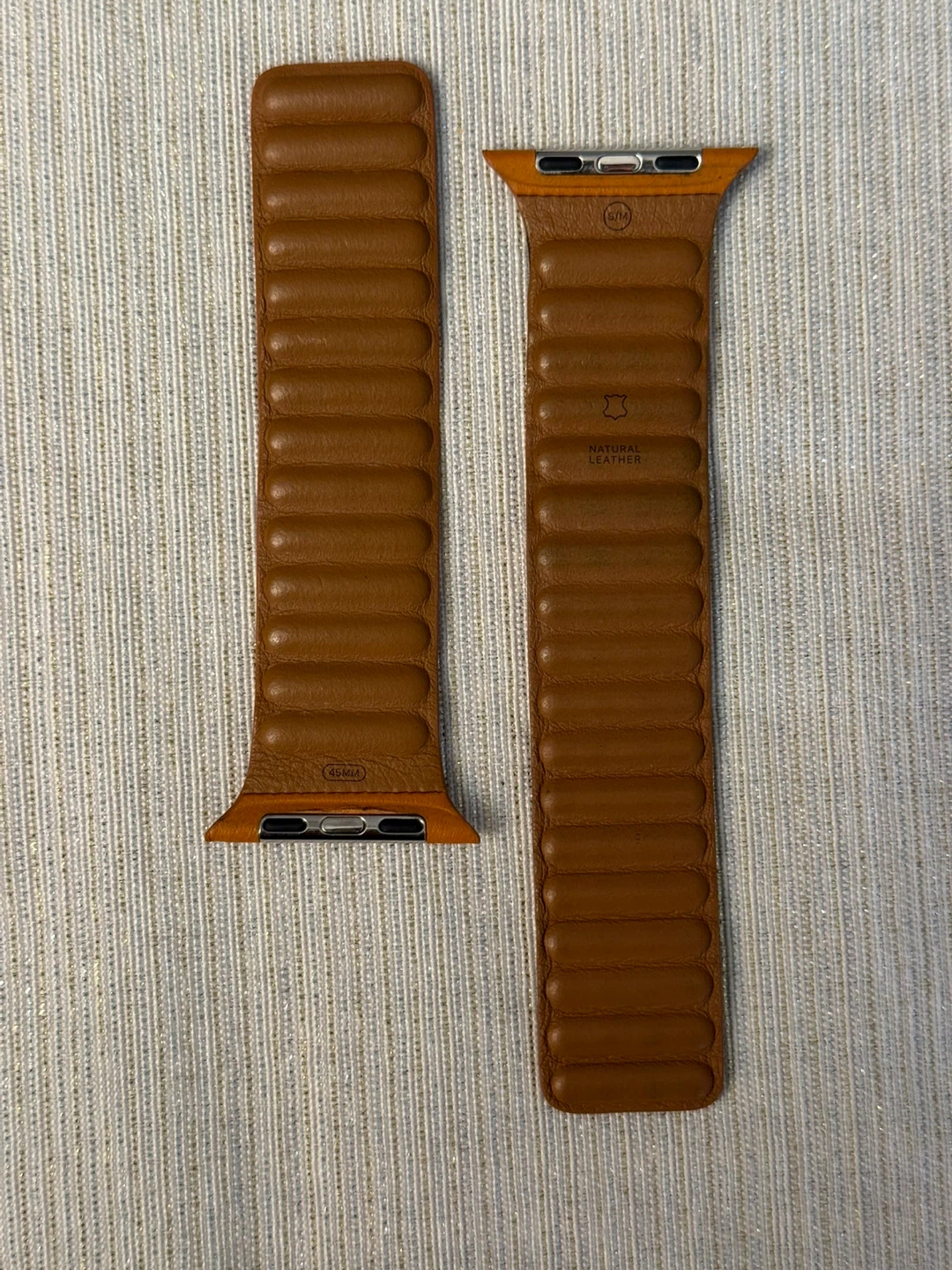 Apple Watch Leather Link Band 45mm