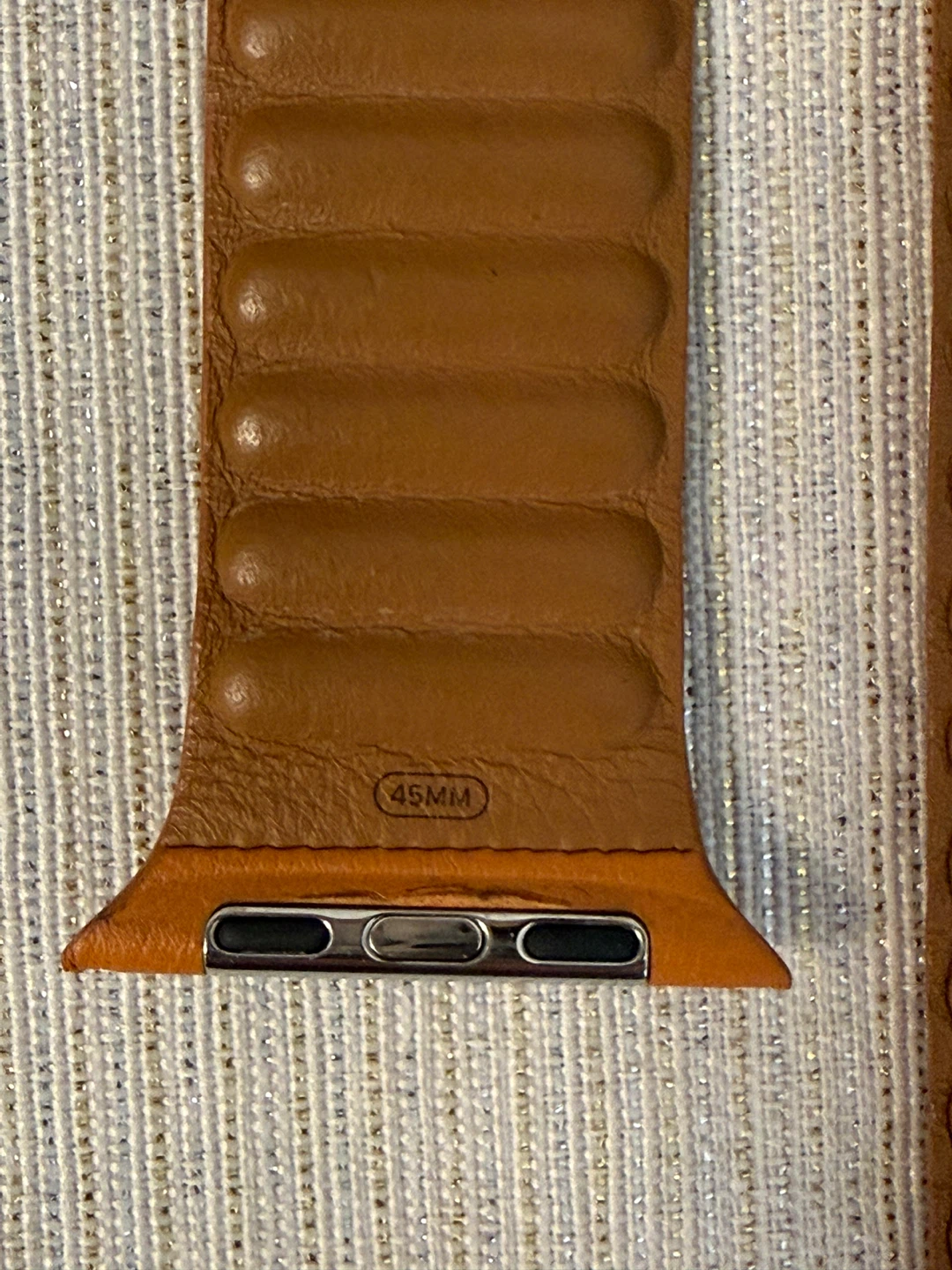 Apple Watch Leather Link Band 45mm - photo 3