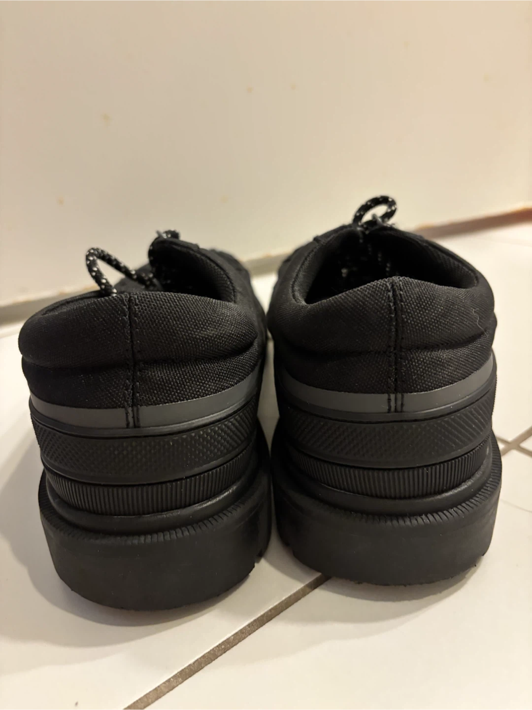 ZARA Men's Black Lace-Up Sneakers Size 42 - photo 3